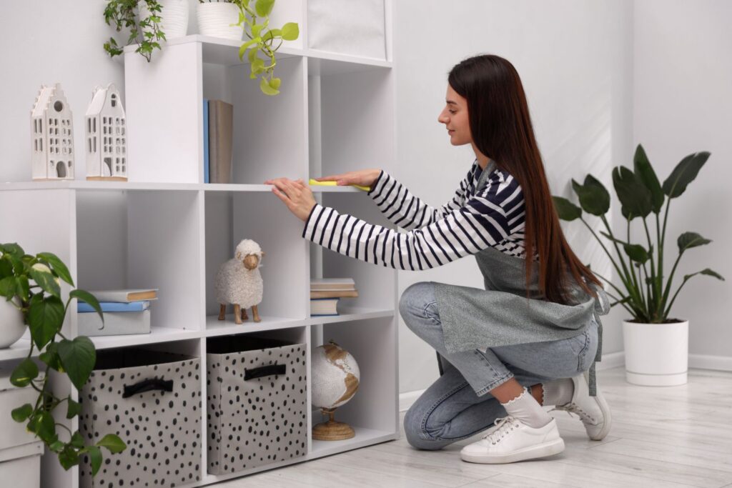 Organizing the home and keeping it tidy
