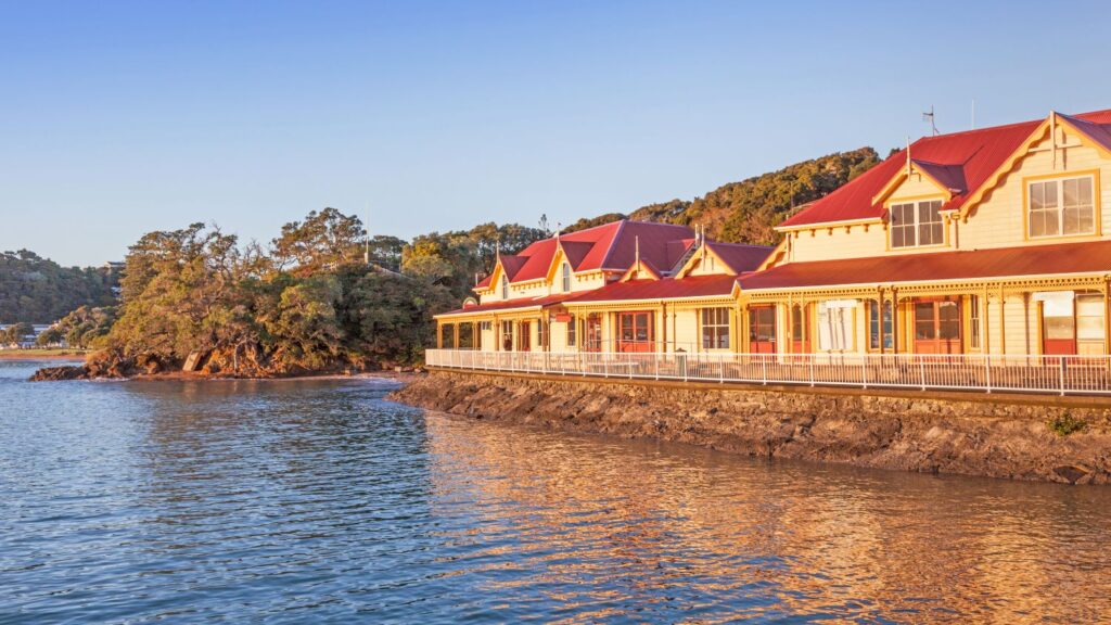 Waterfront house